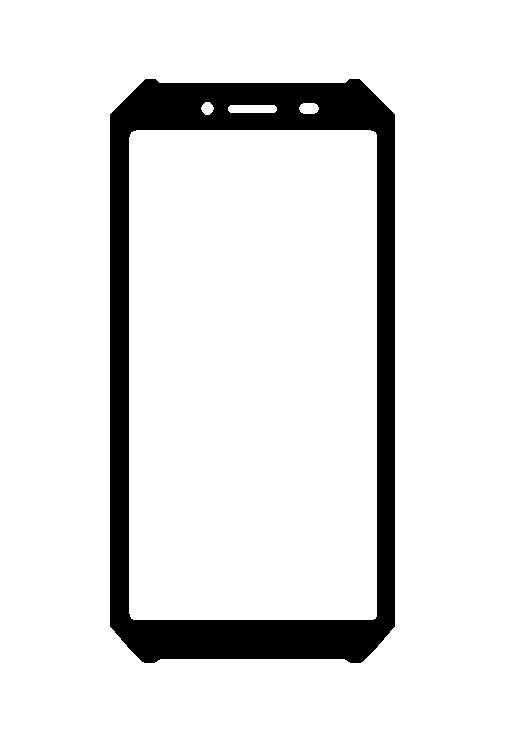 Front Glass for BLU Tank Xtreme