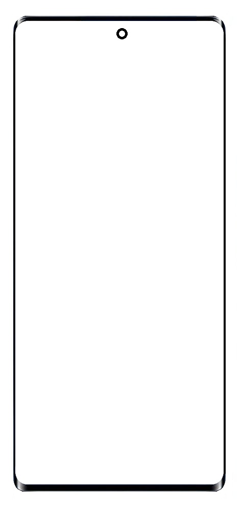Front Glass for Lava Blaze Duo 5G