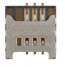 Sim connector for Karbonn A52