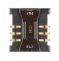 Sim connector for Spice M-6100