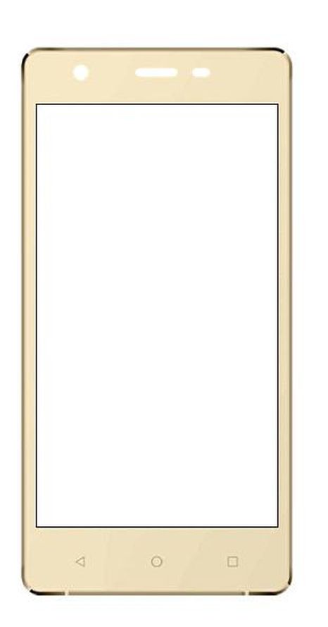 Touch Screen Digitizer for Karbonn Fashion Eye - Champagne