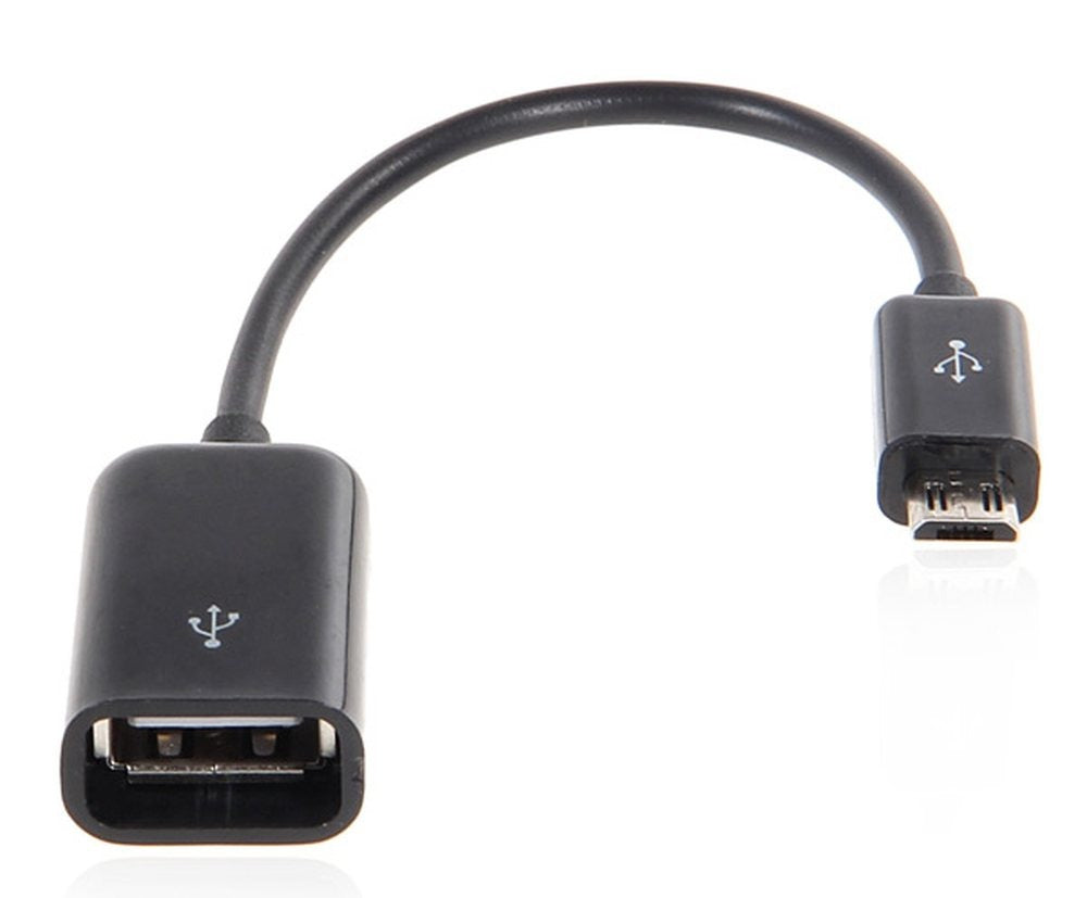 USB OTG Adapter Cable for Spice Mi-502n Smart FLO Pace3