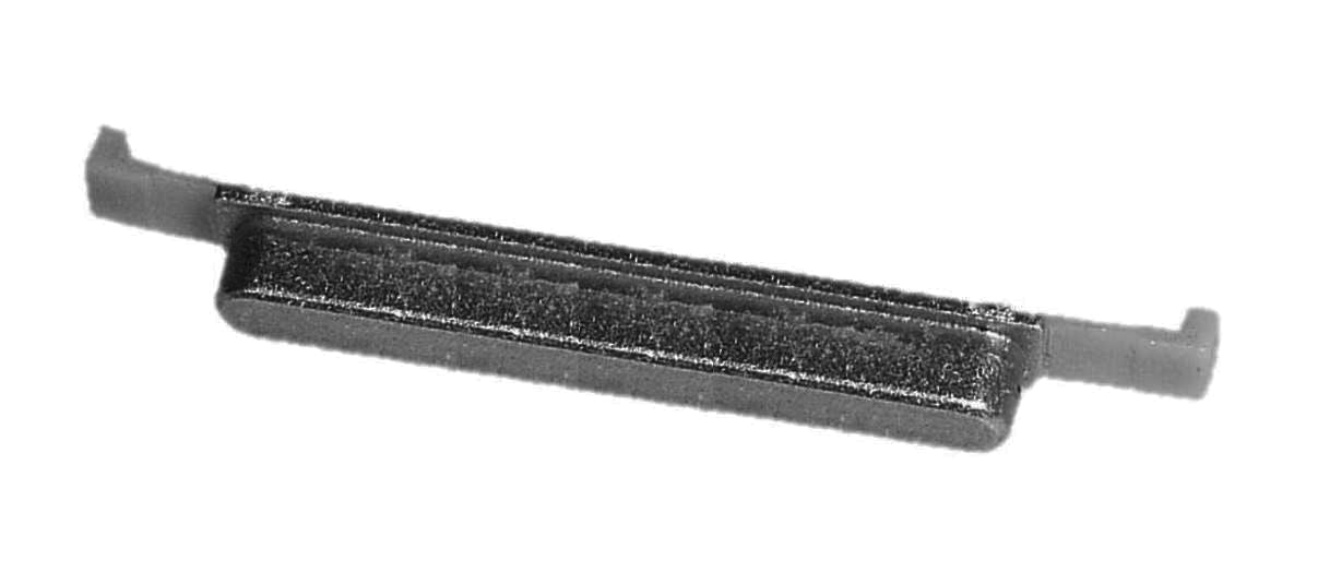 Volume Side Button Outer for HTC Desire 20 Plus Black - Plastic Key