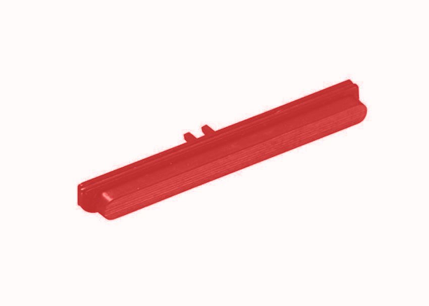 Volume Side Button Outer for HTC Desire 610 Red - Plastic Key