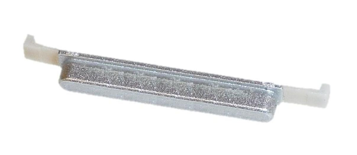 Volume Side Button Outer for HTC One Max Silver - Plastic Key
