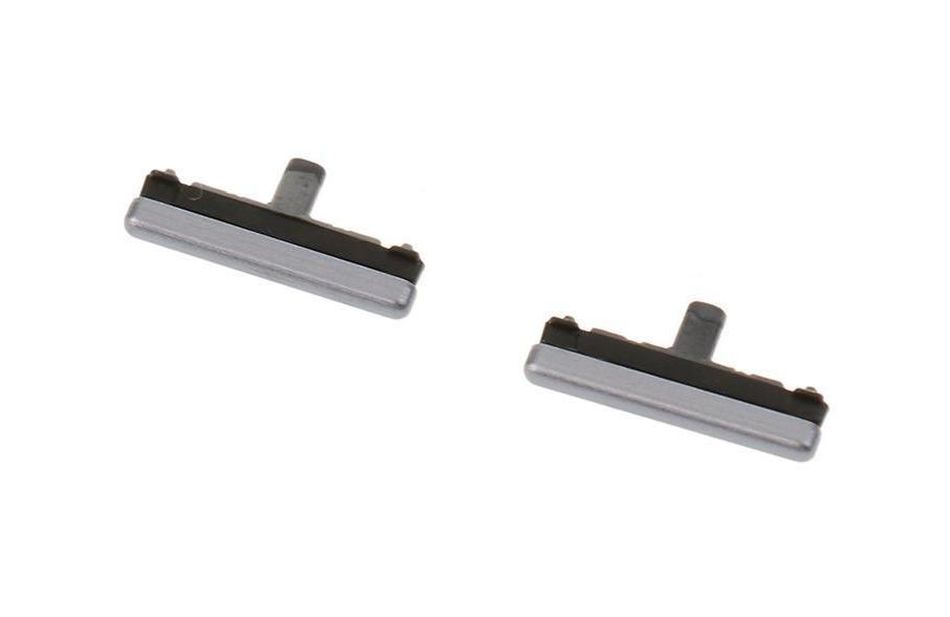 Volume Side Button Outer for HTC One S White - Plastic Key
