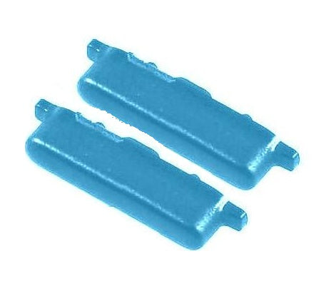 Volume Side Button Outer for HTC Wildfire E4 Plus Blue - Plastic Key