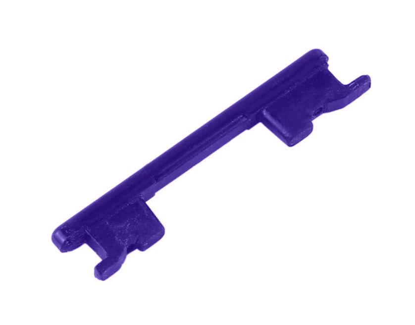 Volume Side Button Outer for Huawei nova 5T Purple - Plastic Key