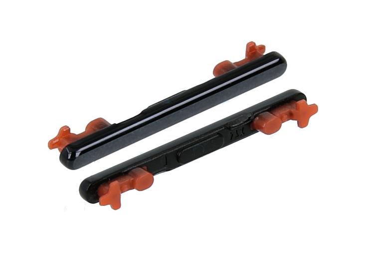 Volume Side Button Outer for Huawei P30 Lite Black - Plastic Key
