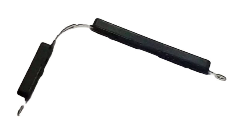 Volume Side Button Outer for Huawei Y7 2019 Black - Plastic Key