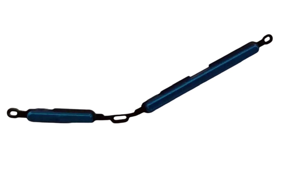 Volume Side Button Outer for Huawei Y7 2019 Blue - Plastic Key