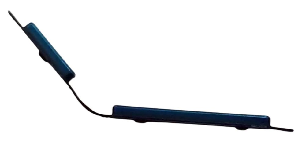 Volume Side Button Outer for Huawei Y7 2019 Blue - Plastic Key
