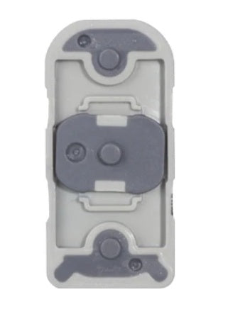 Volume Side Button Outer for LG G4 Grey - Plastic Key