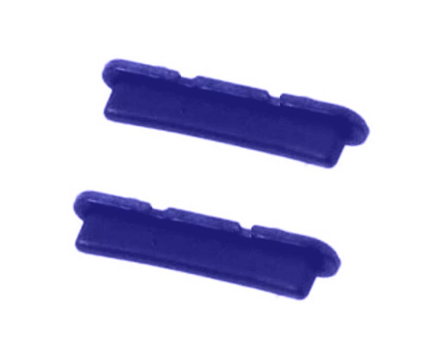 Volume Side Button Outer for LG K22 Blue - Plastic Key