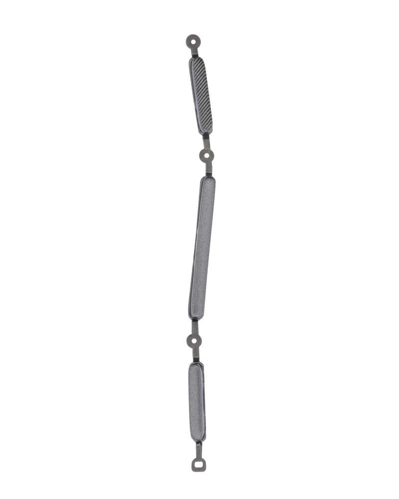 Volume Side Button Outer for Motorola Moto E40 Grey - Plastic Key