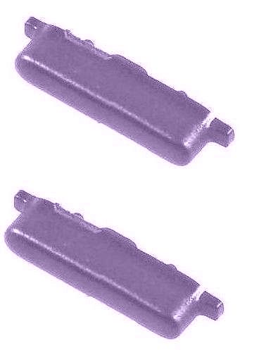 Volume Side Button Outer for Motorola Moto G67 Power Purple - Plastic Key