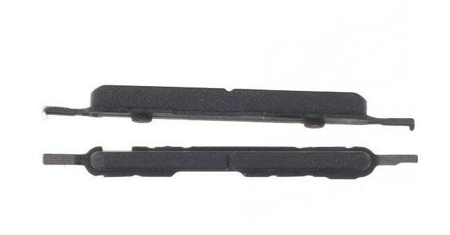 Volume Side Button Outer for Motorola Moto G72 Black - Plastic Key