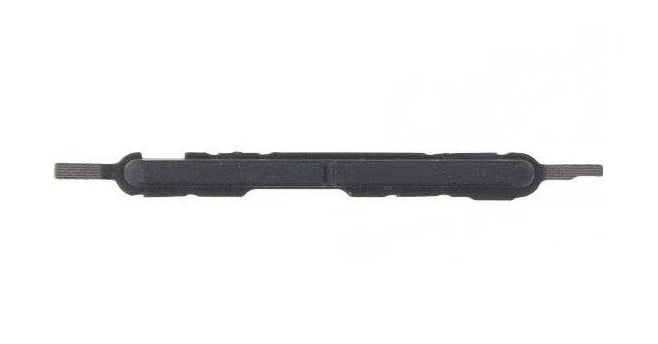 Volume Side Button Outer for Motorola Moto G72 Black - Plastic Key