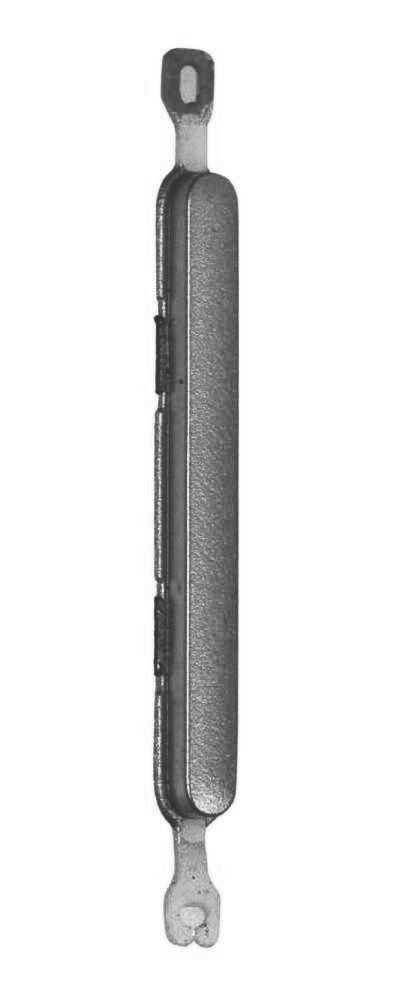 Volume Side Button Outer for Nokia 2660 Flip Black - Plastic Key