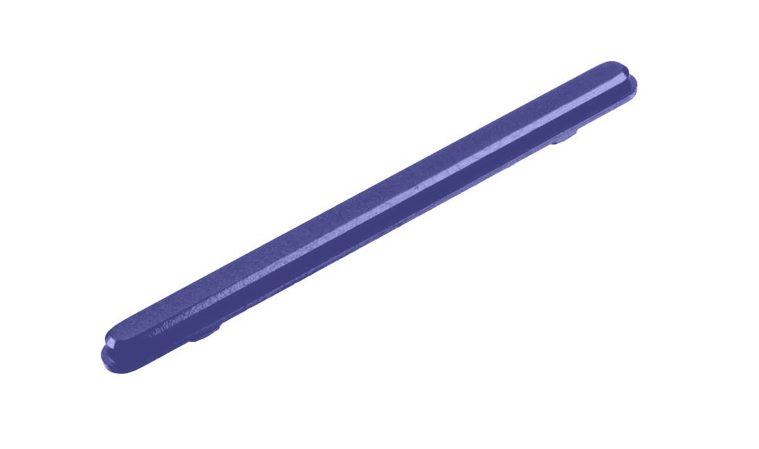 Volume Side Button Outer for Nokia 3 Blue - Plastic Key