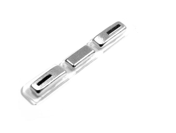 Volume Side Button Outer for Nokia E72 Black - Plastic Key