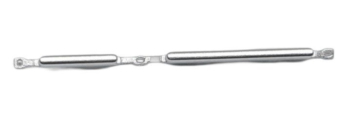 Volume Side Button Outer for Oppo A15s Silver - Plastic Key