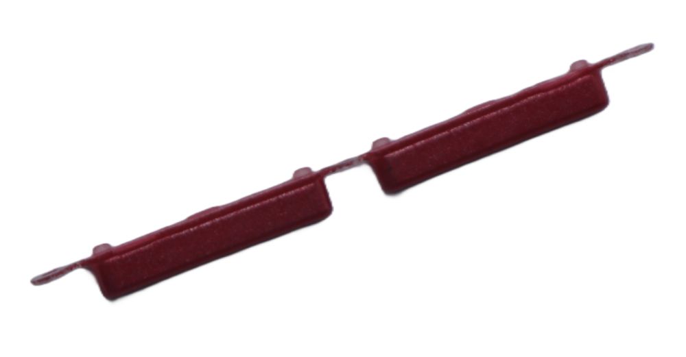 Volume Side Button Outer for Oppo A3s Red - Plastic Key