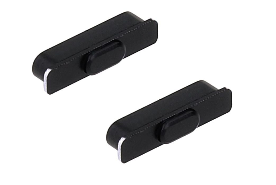 Volume Side Button Outer for Oppo F19 Pro Black - Plastic Key