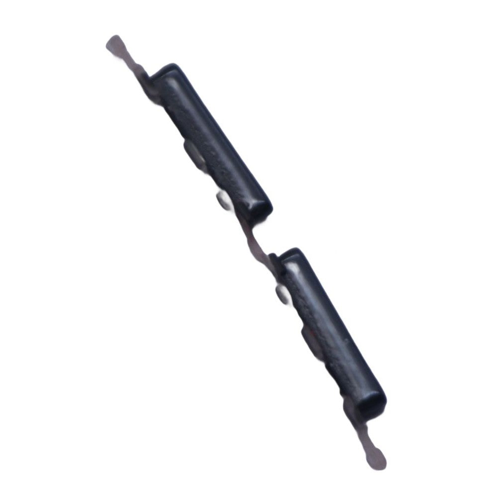 Volume Side Button Outer for Oppo F19 Black - Plastic Key