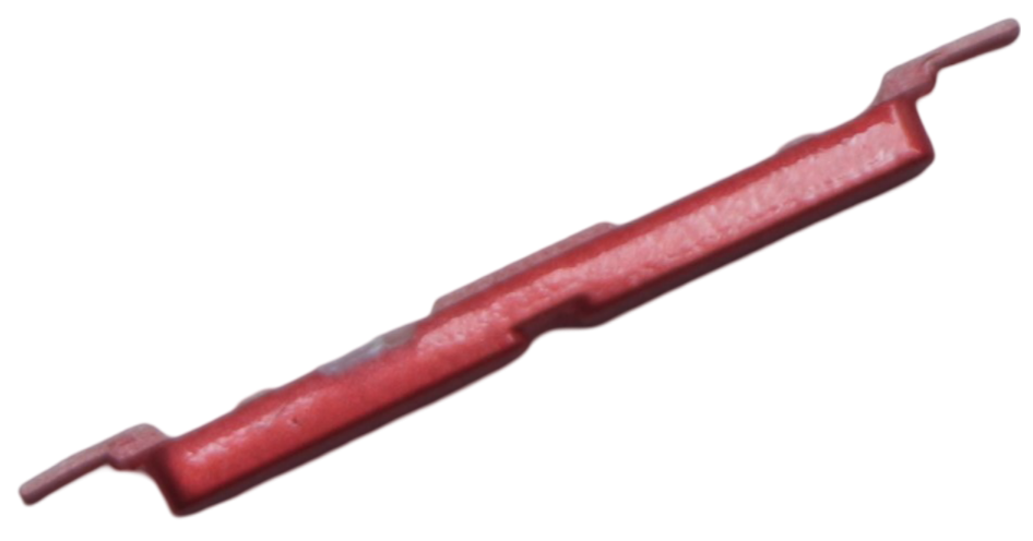 Volume Side Button Outer for Oppo F7 Red - Plastic Key