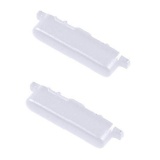 Volume Side Button Outer for Oppo Pad 5 Matte Display White - Plastic Key