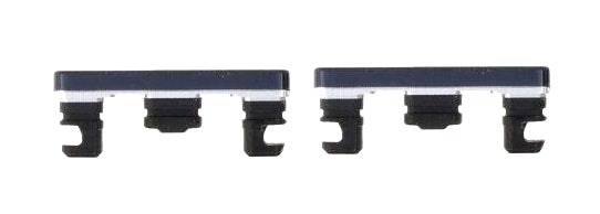 Volume Side Button Outer for Oppo Reno 6 Pro 5G Black - Plastic Key