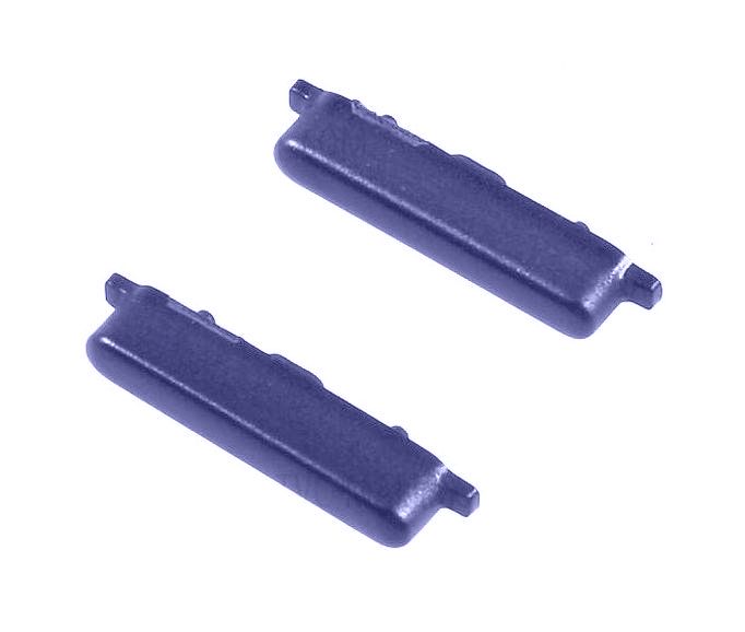 Volume Side Button Outer for Realme 7 Pro Black - Plastic Key