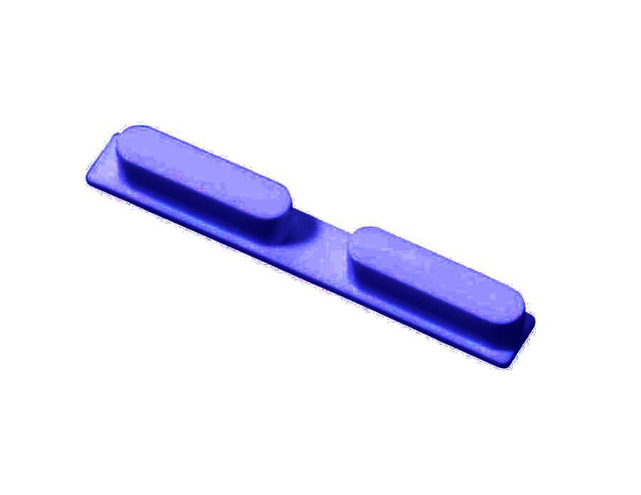 Volume Side Button Outer for Realme X2 Blue - Plastic Key