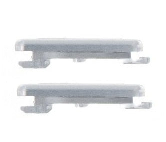 Volume Side Button Outer for Tecno Camon 30 Pro 5G Silver - Plastic Key
