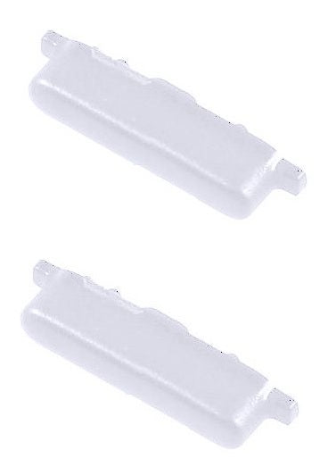 Volume Side Button Outer for Tecno Spark 30C White - Plastic Key